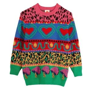 Farm Rio Graphic Elements Ainika Sweater